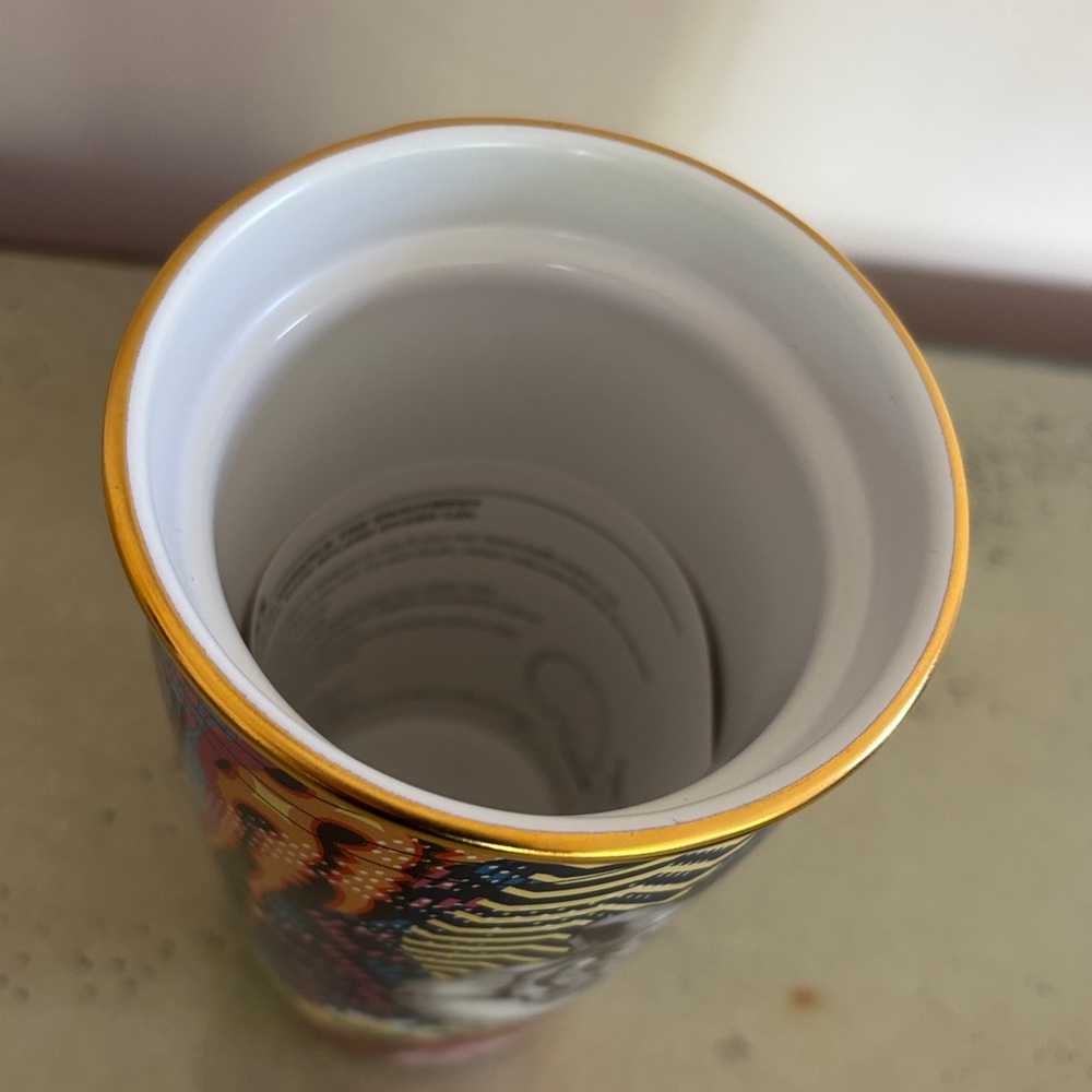 Starbucks - Tristan Eaton Limited Sumatra Tiger Ceramic Travel Cup/Tumbler  NEW - Picture 5 of 7